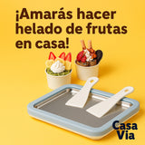 MAQUINA CASERA PARA HACER HELADO FRITO
