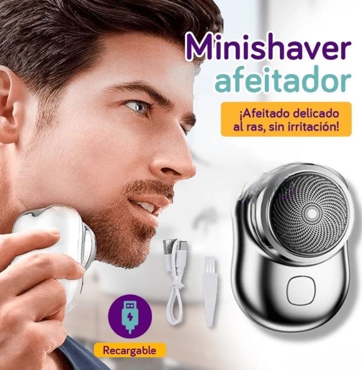 MINI AFEITADOR PORTATIL