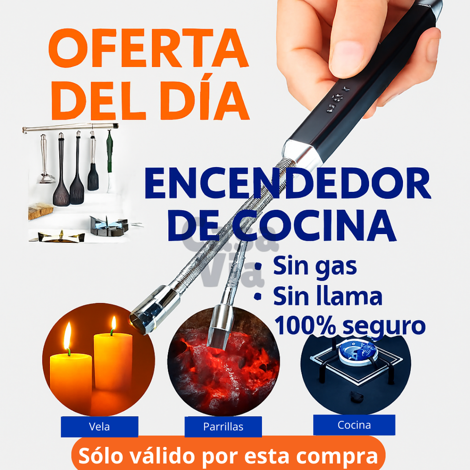 ENCENDEDOR ELÉCTRICO RECARGABLE