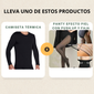 CAMISETA TÉRMICA/ PANTY EFECTO PIEL