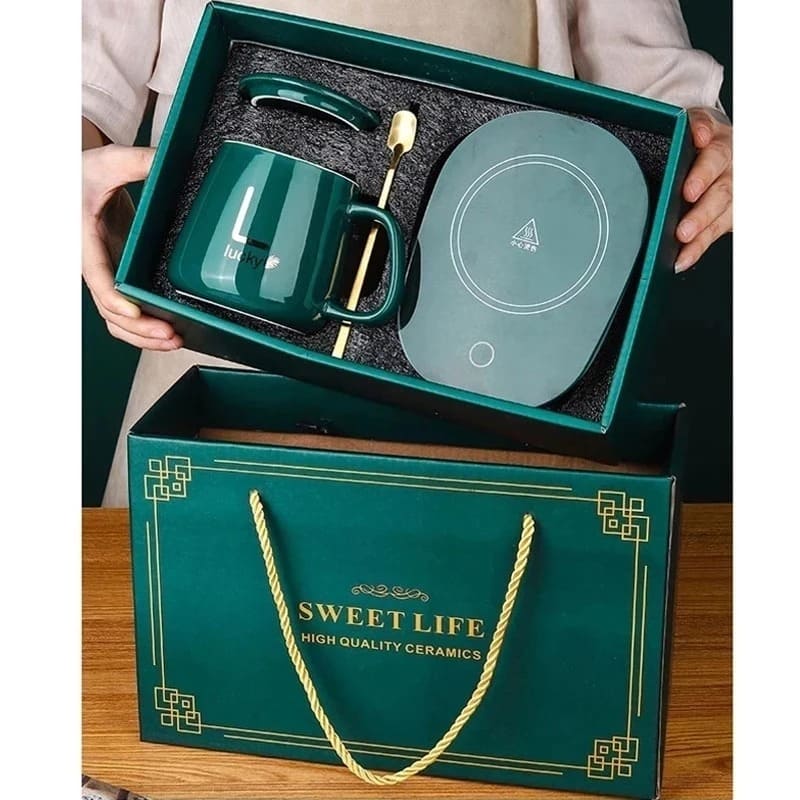 TAZA CALENTADORA PREMIUM / ENVÍO GRATIS